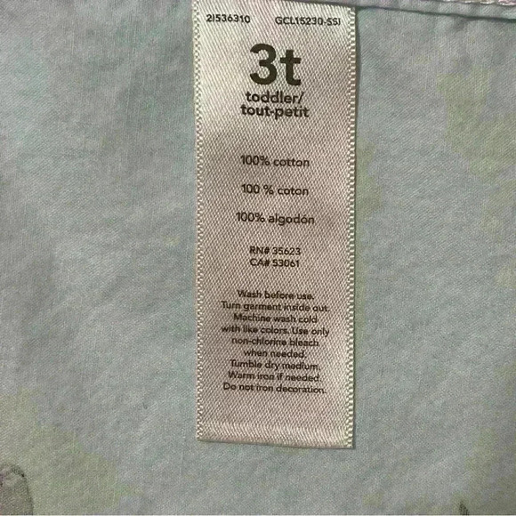 Carters Toddler Boy Summer Shirt Size 3T Colorful 100 % Cotton - Picture 5 of 6